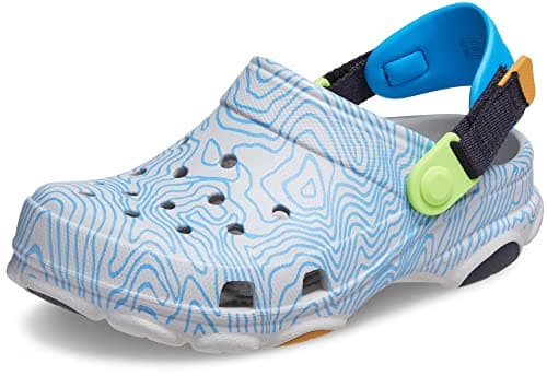 Crocs Classic All-Terrain Clog (Toddler) Atmosphere/Multi Topographic 4 Toddler M