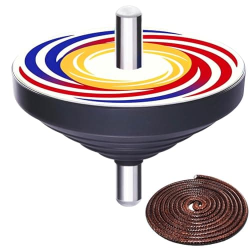 Spinning Top Game Set Paeng-y - Traditional Korean Folk Game Paengi - Paeng-i for Family Squid Parties Gifts