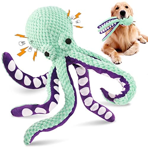 Fuufome Large Squeaky Dog Toys- Plush Dog Toys with Soft Fabric for Small, Medium, and Large Dogs Daily Companionship, Training Reward Gift