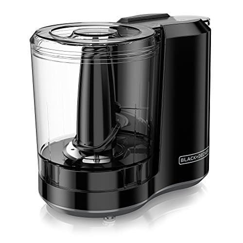 BLACK+DECKER, Improved Assembly, HC300B FreshPrep 3-Cup Electric Food Chopper, capacity