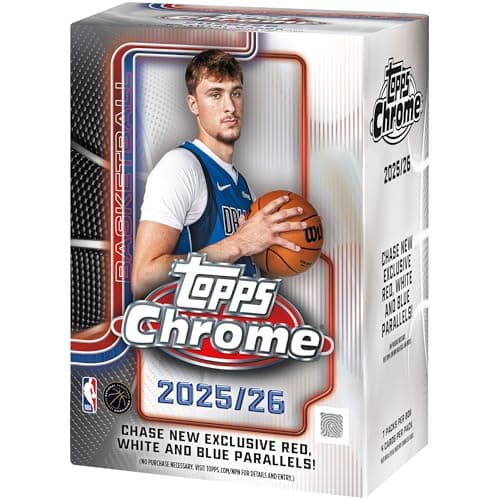 2025-26 Topps Chrome Basketball - Factory Sealed - Value Box