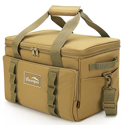 Soft Insulated Cooler Bag 48-Can Leakproof Soft Sided Cooler Large Collapsible Portable Cooler Bags 32L for Picnic, Waterproof Soft Ice Chest for Camping,Beach,Fishing,Travel,Outdoor