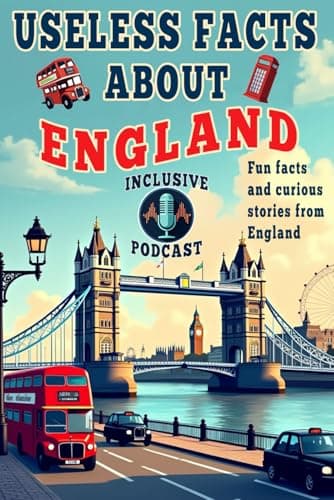 Useless Facts About England: British Trivia & Quiz Game & Podcast: Fascinating Facts, Fun Quizzes & Mind-Blowing Trivia About British History, ... & Traditions - Perfect Gift for Anglophiles