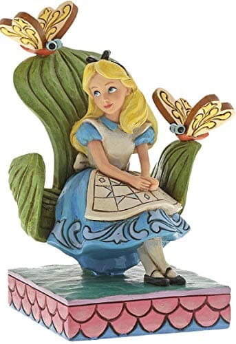 Enesco Disney Traditions by Jim Shore Alice in Wonderland Figurine, 5.43 Inch, Multicolor