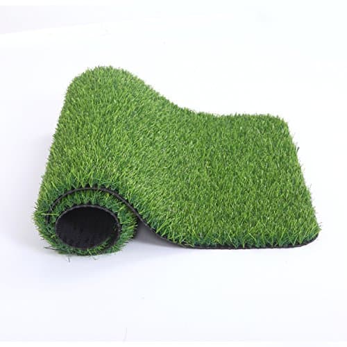 MAYSHINE Artificial Grass Door Mat Indoor/Outdoor rug Green Turf Perfect For Multi-Purpose Home Entryway Scraper Doormat dog Mats 17x29.5 Inches