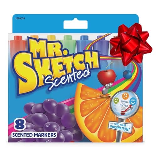 Mr. Sketch® Scented Markers, Assorted Colors, Set Of 8