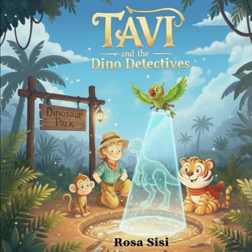 Tavi and the Dino Detectives: A STEM Adventure with Fossils, Fun Facts, and Rhymes for Kids Ages 4-8 (The Tavi Science Explorer Series)