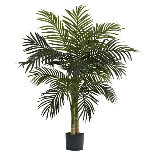 Nearly Natural 4ft. Golden Cane Palm Artificial Tree