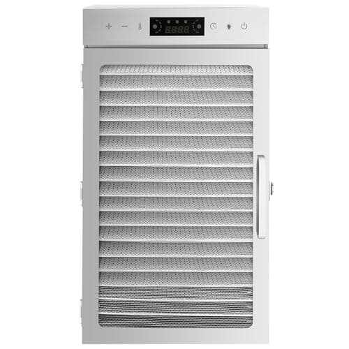 Commerical Dehydrator, 800W 18 Trays Large Dehydrator for Food Jerky Fruit & Meat, 24H Timer & 195℉ Temperature Control