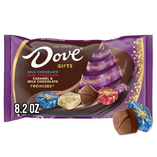 Dove Promises Christmas Assorted Chocolate Candy Gift, 8.20 oz. Bag