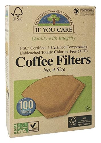 IF YOU CARE No. 4 Coffee Filters 100 Count, 100 CT
