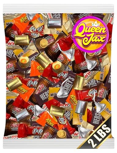 Assorted Chocolate Candy Variety Pack - 2 Lb Bulk Chocolate Mix - Bulk Mini Chocolates Candy Bars Individually Wrapped - Individually Wrapped Candies