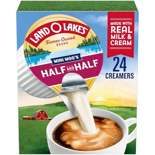 Land O Lakes Half and Half UHT-Processed Creamer, 24 Count