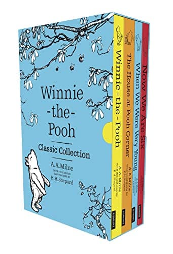 Winnie-the-Pooh Classic Collection: 4 Book Box-Set: The definitive Pooh stories and poetry collections. An ideal Christmas gift for children or adults. (Winnie-the-Pooh – Classic Editions)