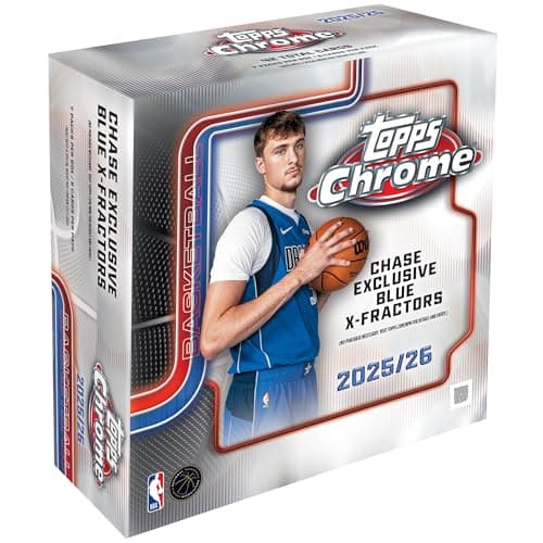 2025-26 Topps Chrome Basketball - Factory Sealed - Mega Box