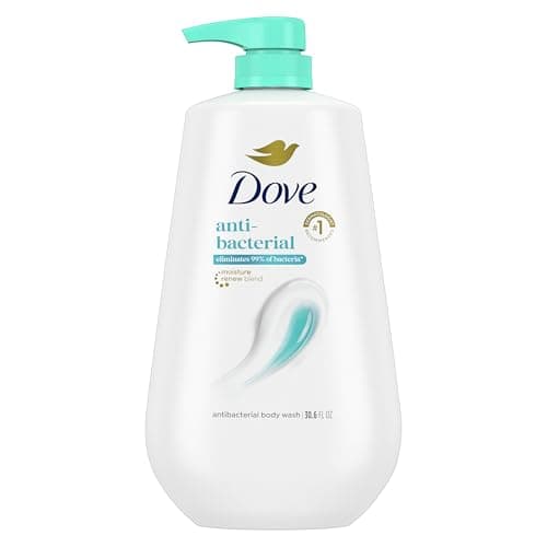 Dove Body Wash with Pump Antibacterial For All Skin Types Protects from Dryness 30.6 oz