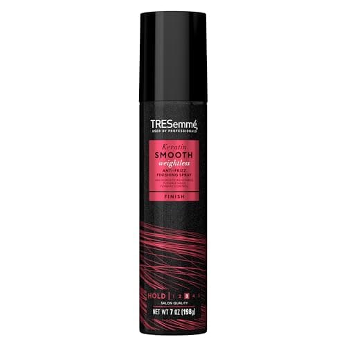 TRESemmé Anti-Frizz Finishing Spray Keratin Smooth for a Flexible Hold, Weightless, 7 Fl Oz