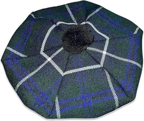 EPIGEAN Scottish hat Traditional Tam o' Shatner Tammy Hat Made up of Tartan Acrylic Wool (Tartan, Mackenzie 038), Medium