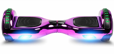 Purple hoverboards