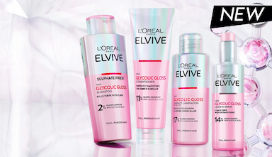 L'oreal Paris Elvive Glycolic Gloss products