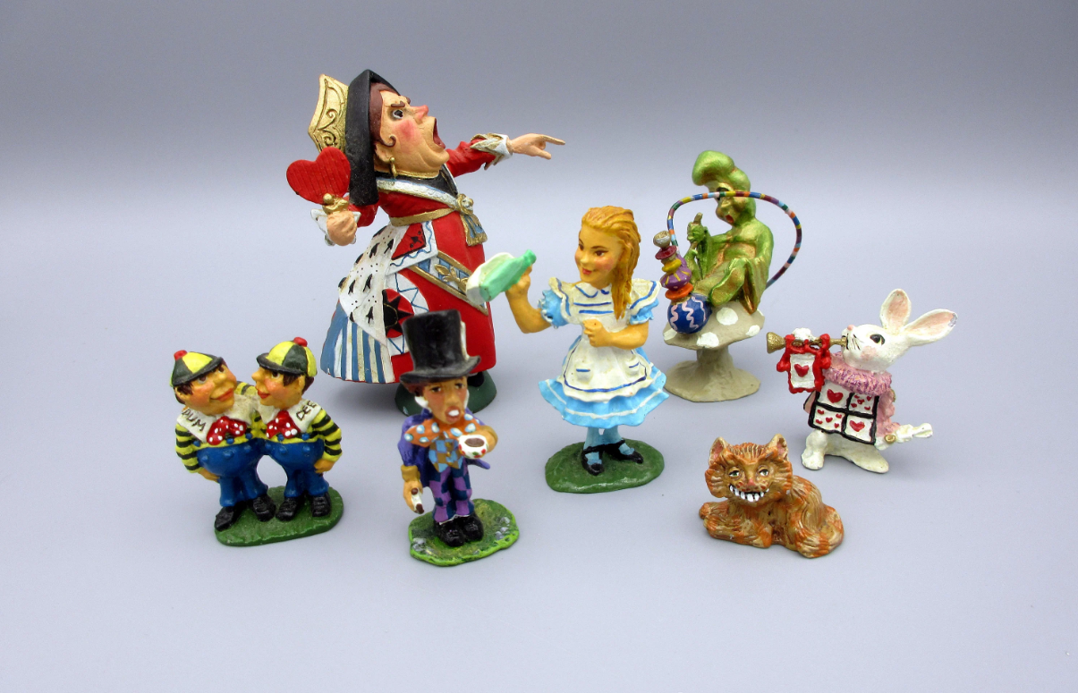 Alice in Wonderland Miniature Figurines