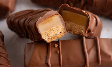 Twix Cookie Bars