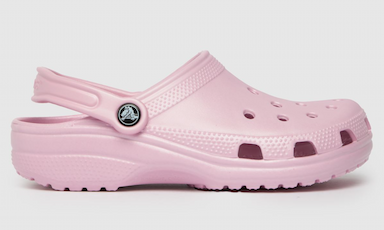 Light Pink Crocs for Women