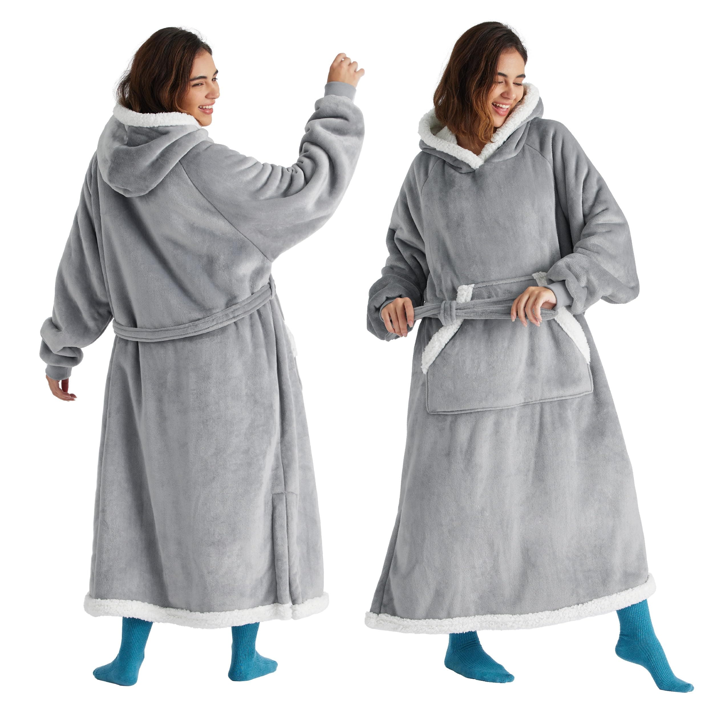 Wearable Blankets Hoodie for Adults