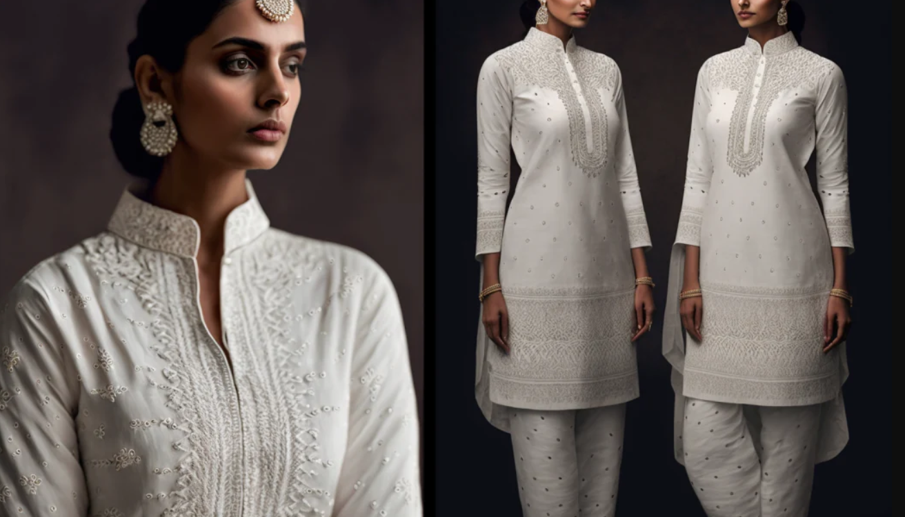 Chikankari Kurtis for Women