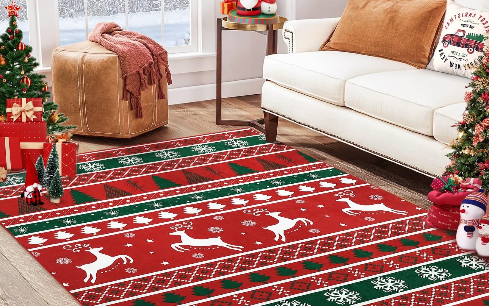 Сhristmas Rug for Bedrooms