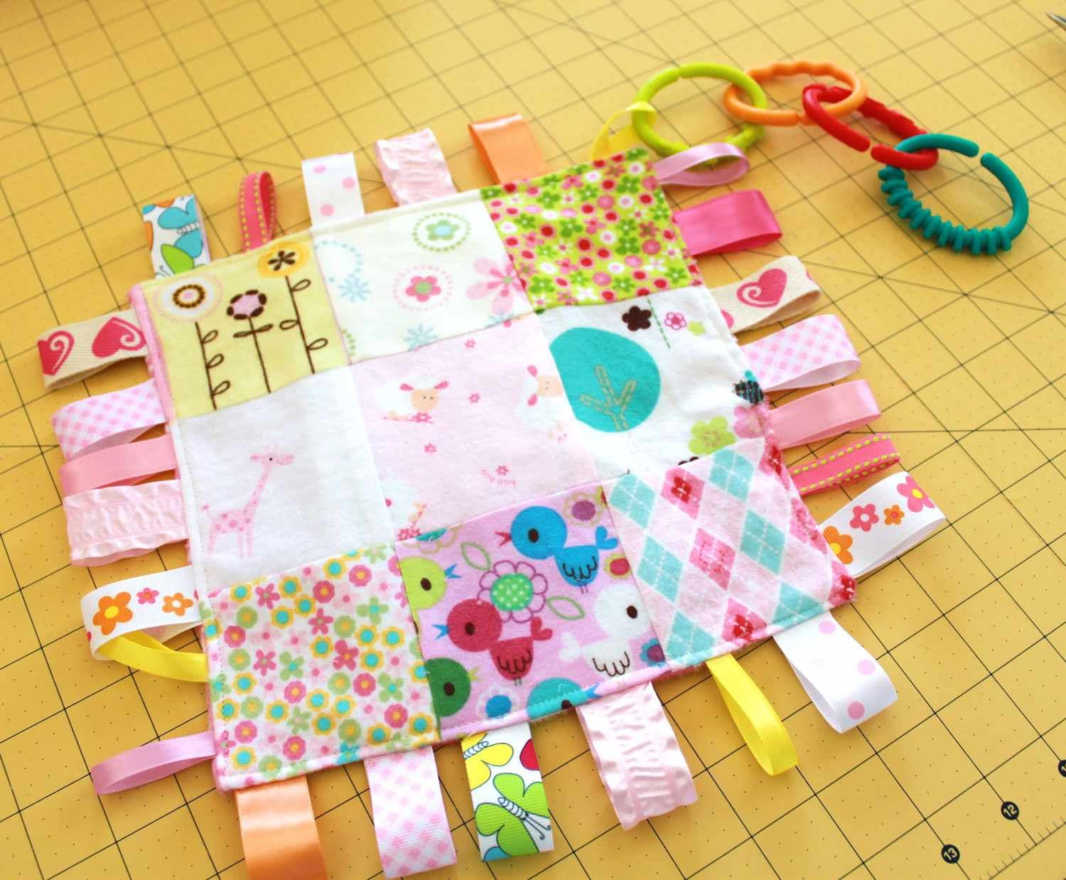 Blankets with Tags for Baby