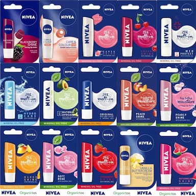 Nivea Lip Balms