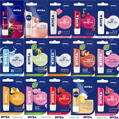 Nivea Lip Balms