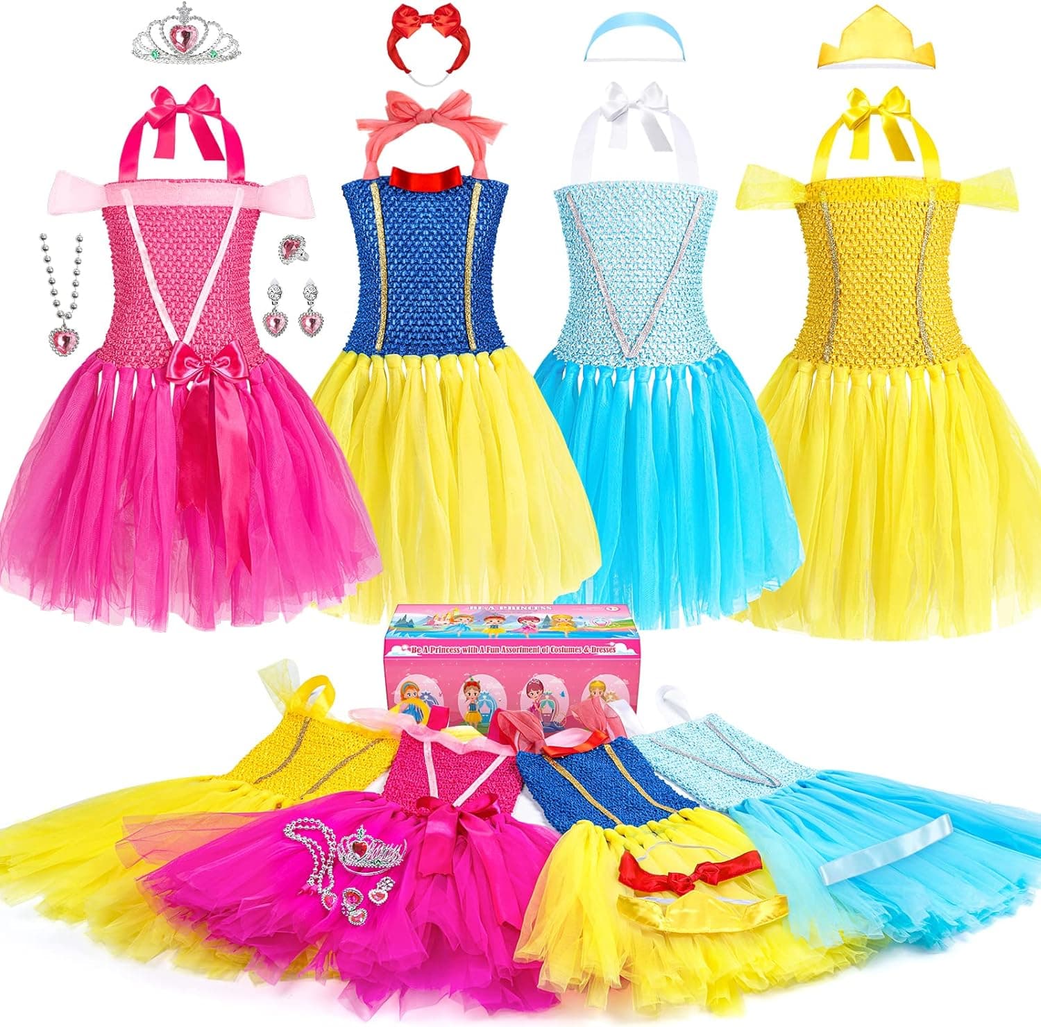 Princess Dress Up Clothes for Little Girls