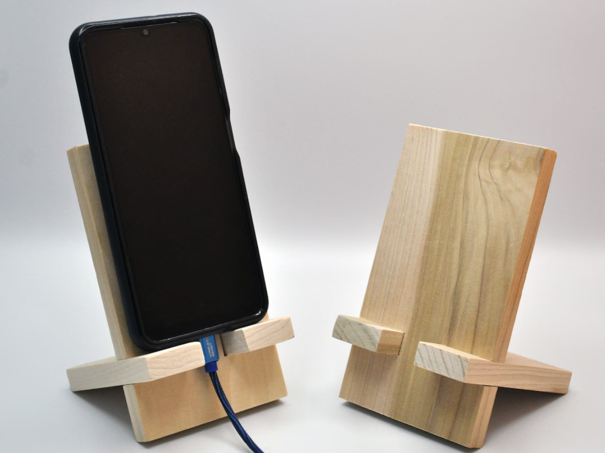 Wood Phone Holders