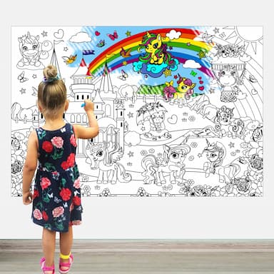 Coloring Poster for Kids