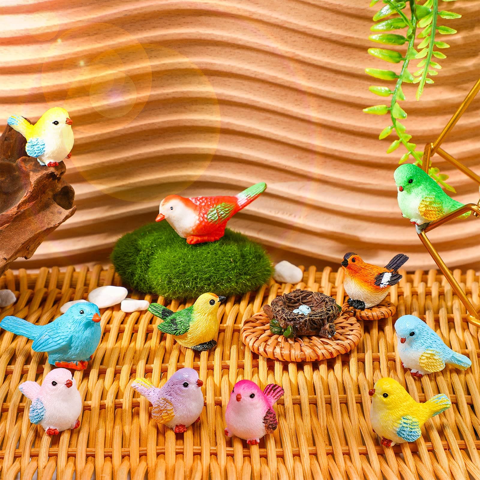 Small Birds Figurines