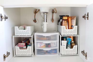 Under Sink Cabinet Organizers