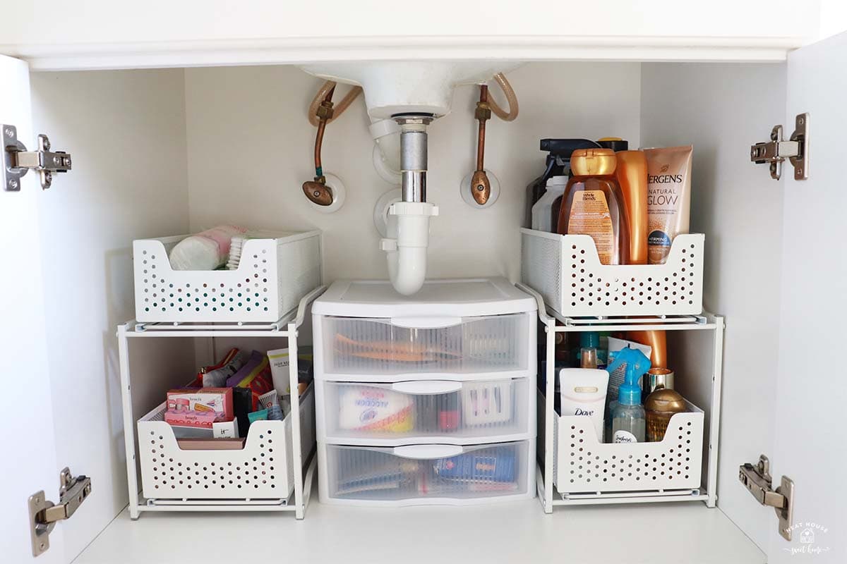 Under Sink Cabinet Organizers