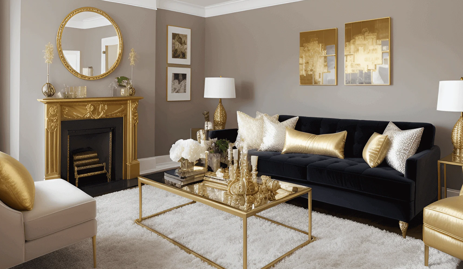 Gold Home Decors