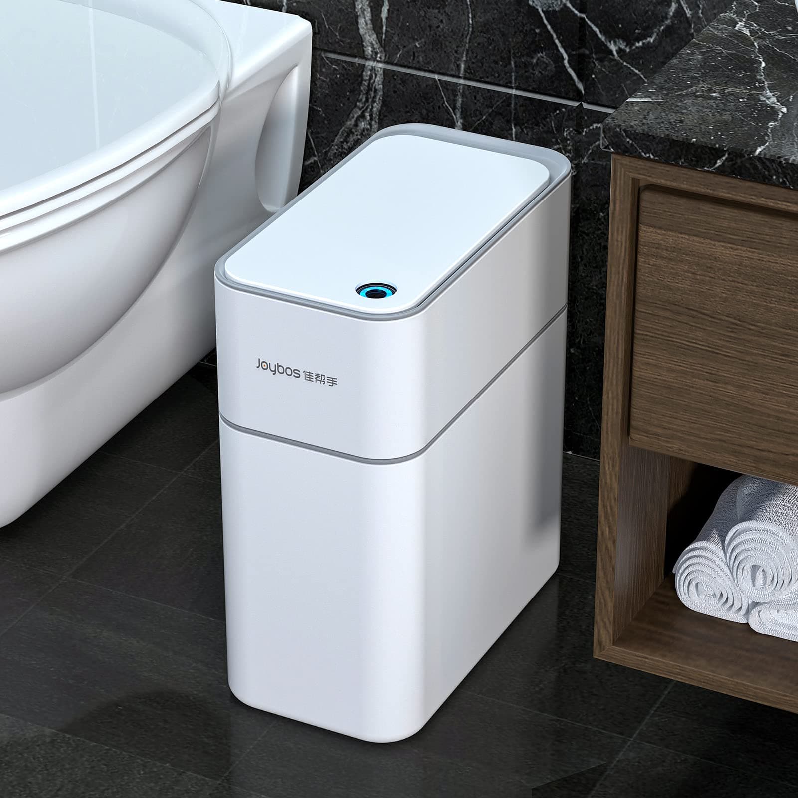 Automatic Trash Cans for Bathroom