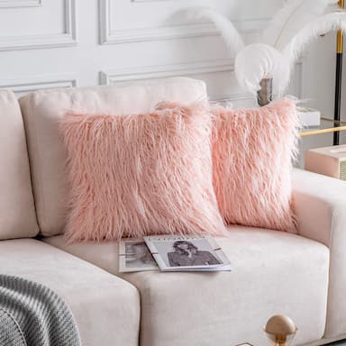 Pink Throw Pillow Covers