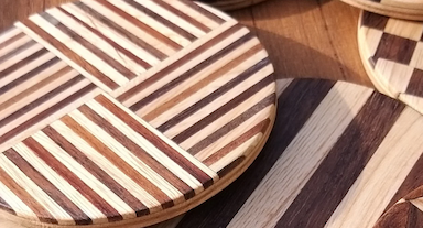 Wood Drink Coasters