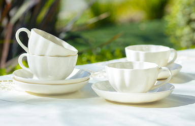 White Tea Cups