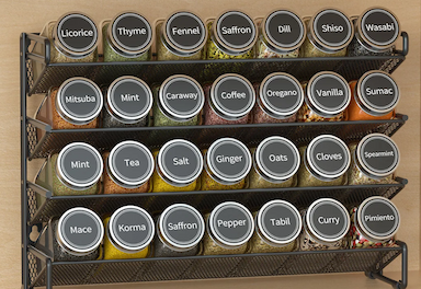 Spice Rack Organizers