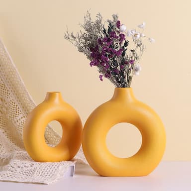 Yellow Vases