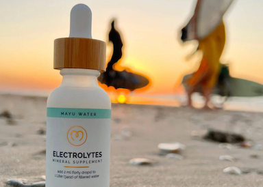 Mineral Drops with Electrolytes