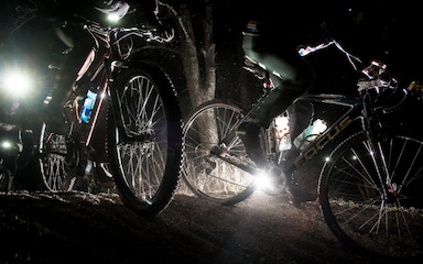 Bicycle Lights for Night Riding