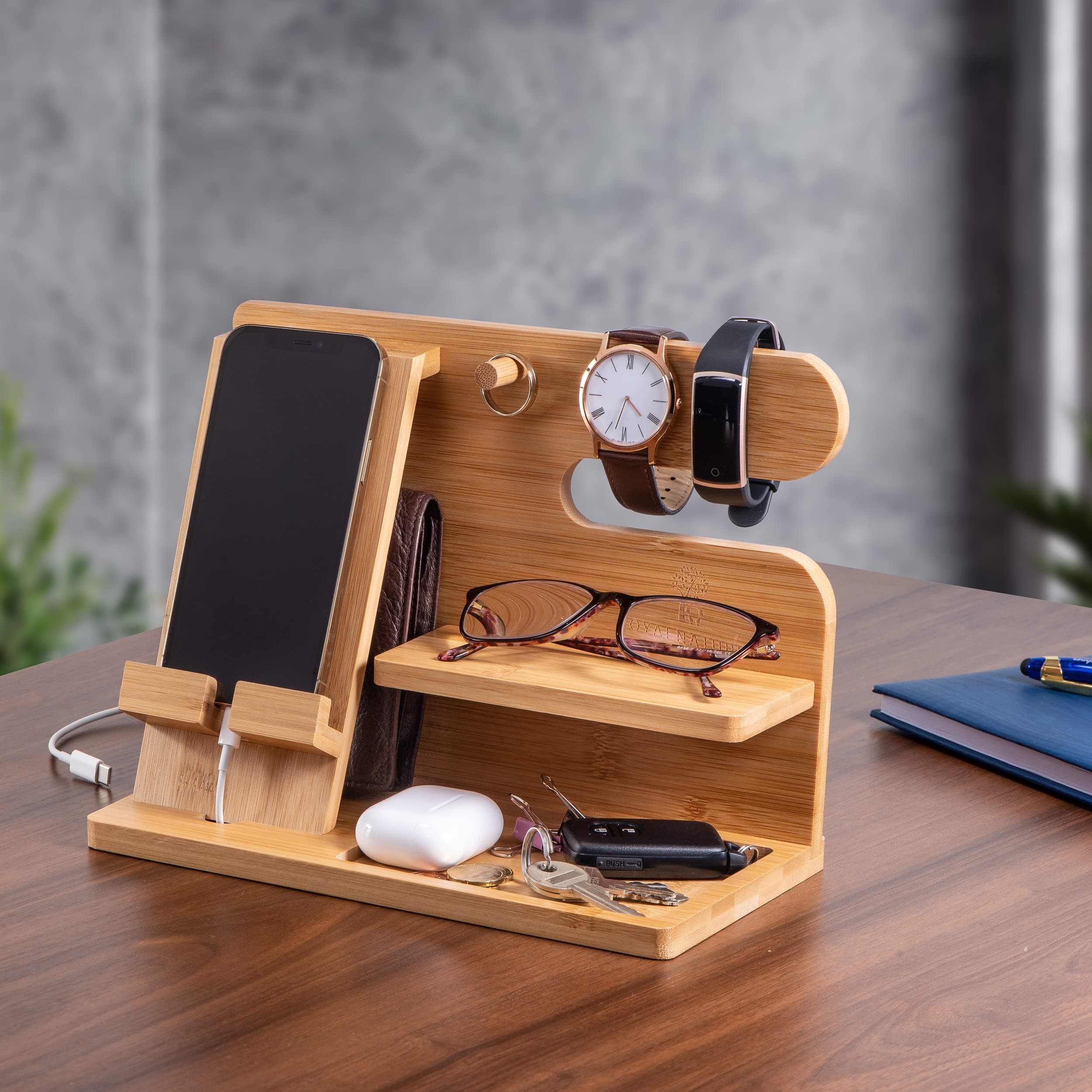 Wood Phone Docking Stations