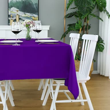 Purple Tableclothes